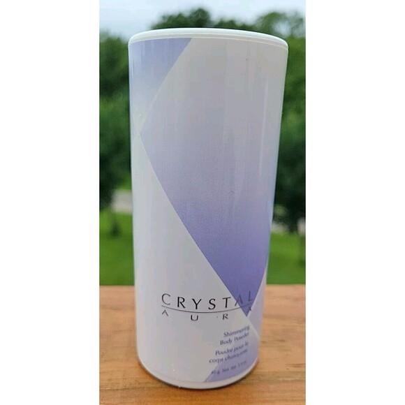 Avon Crystal Aura Shimmering Body Powder 1.4 oz New Discontinued Year 2006 NOS - Picture 1 of 3